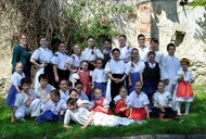 Krajská súťaž detských folklórnych súborov - ZEMIANSKE KOSTOLANY KRAJSKA SUTAZ DFS 2015 (2)